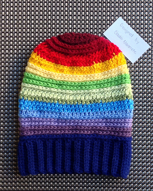 Textured Winter Slouchy Hat