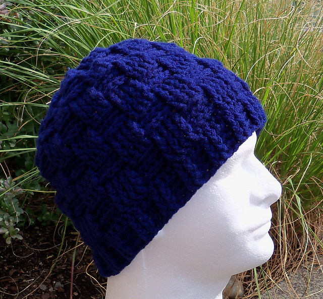 EM Basketweave Beanie