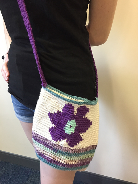 Flower Crossbody/Shoulder Bag