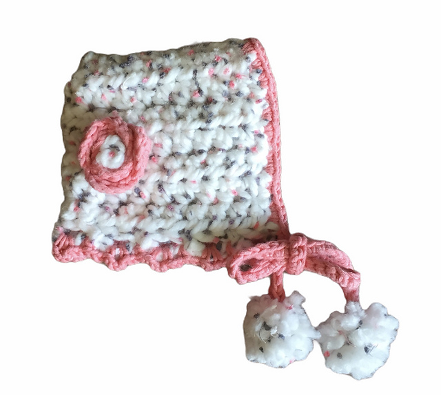 Newborn Baby Chunky Pixie Bonnet Hat