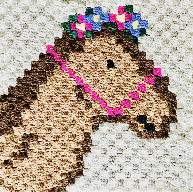 Lady the Horse C2C Graphgan Square