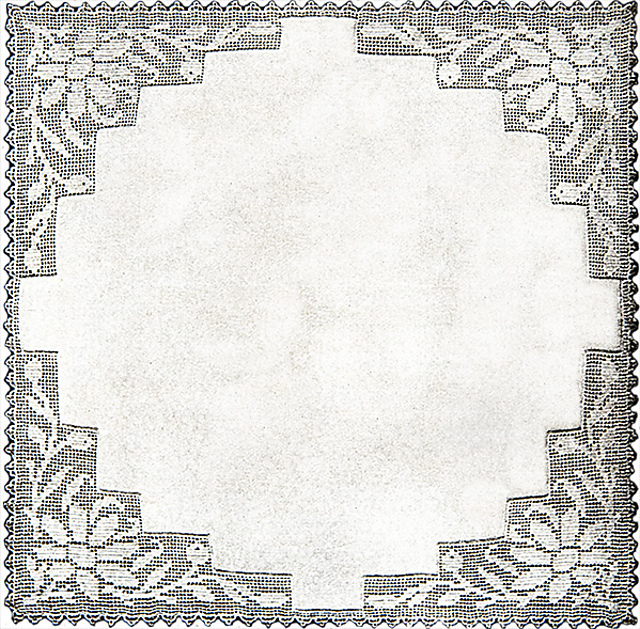 Daisy Lace Corners