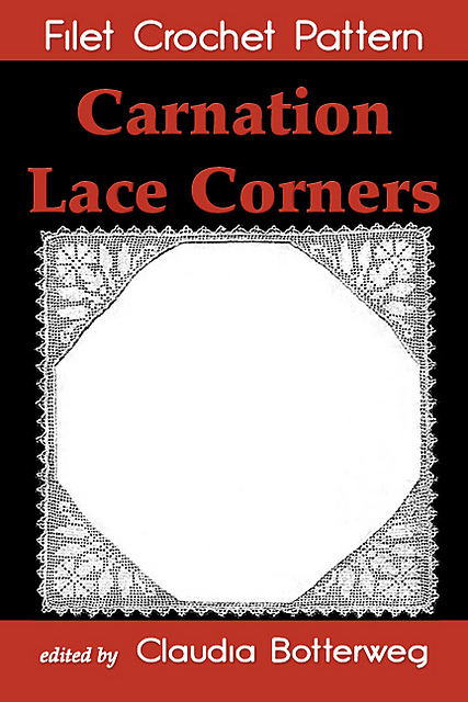 Carnation Lace Corners