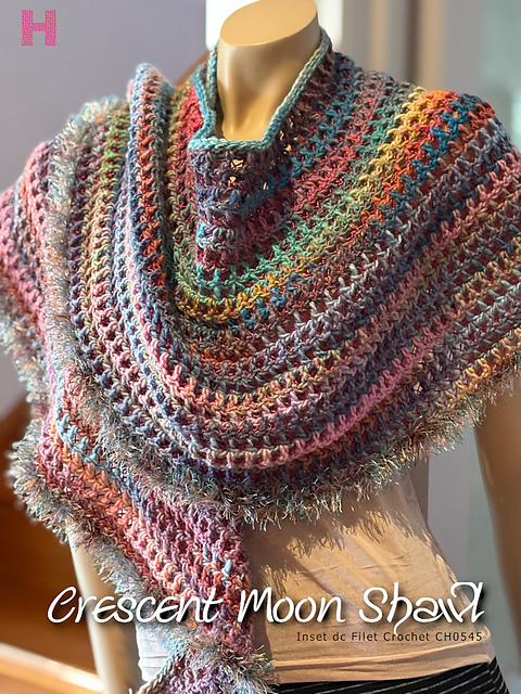Crescent Moon Shawl CH0545