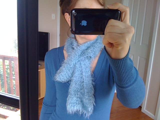 Green Loop Scarf