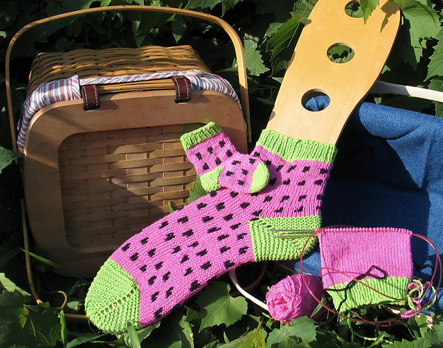Watermelon Socks