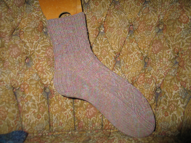 Secret Eyelet Socks