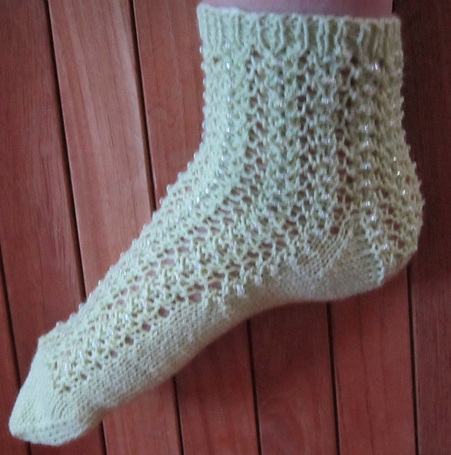 Spring Teatime Socks