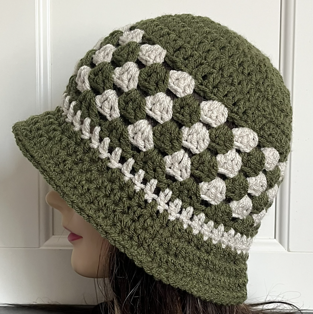 Granny Stripe Bucket Hat