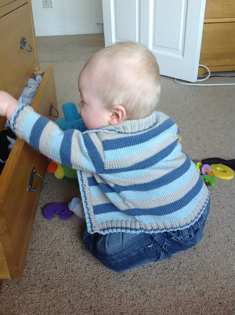 Little Stripey Sports Club Jacket