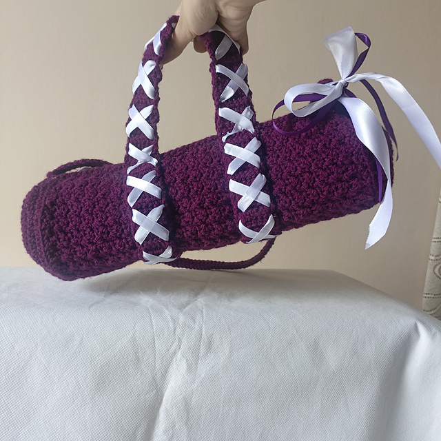 Ribbon Druffle Bag