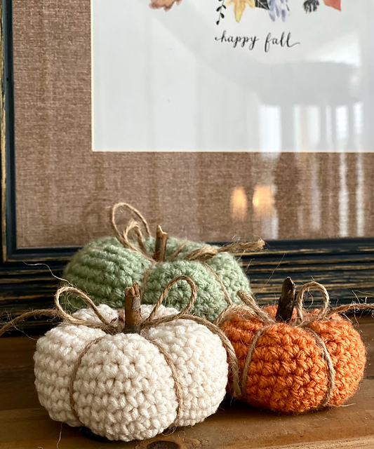 Rustic Pumpkin Trio