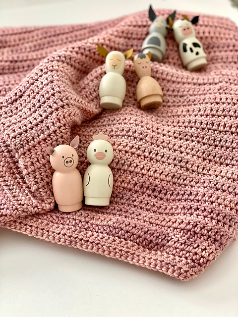 The Simple & Sweet Baby Blanket