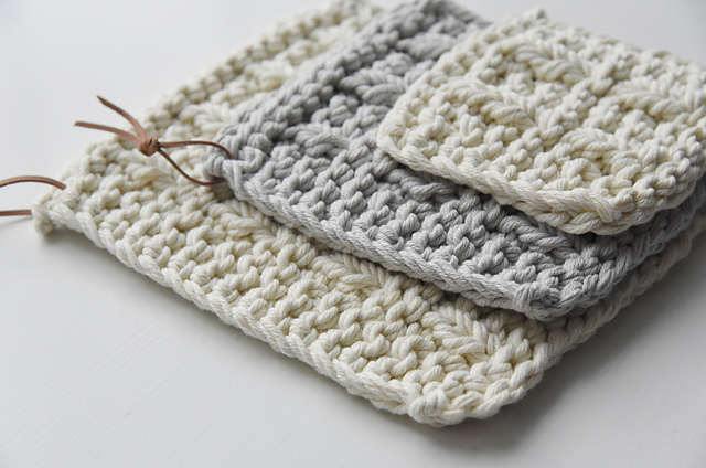 Phipps Potholders + Coaster