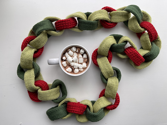Ho Ho O's Holiday Garland
