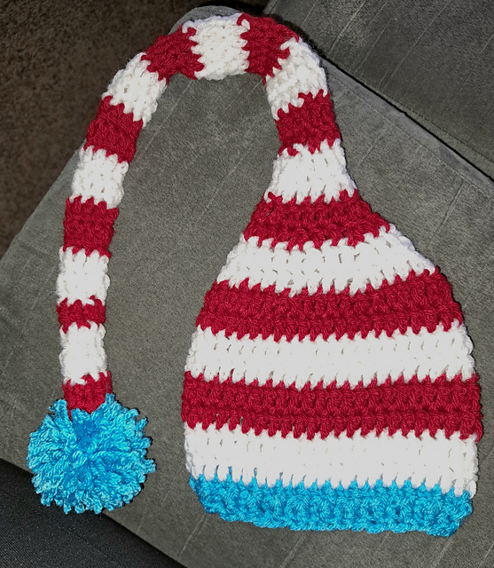 Ravelry: Dr Seuss inspired crochet hat pattern by Cody Allen