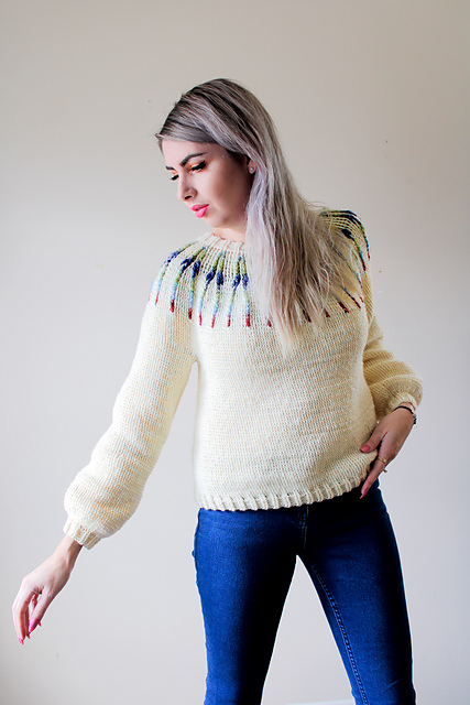 Gem Tones Pullover