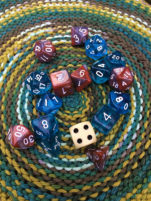 Lay Flat Dice Bag