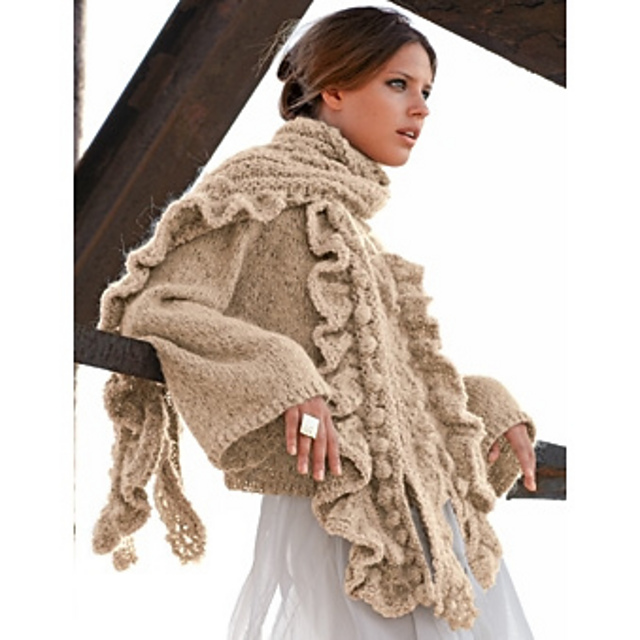 107 - Veste Trapeze et Etole