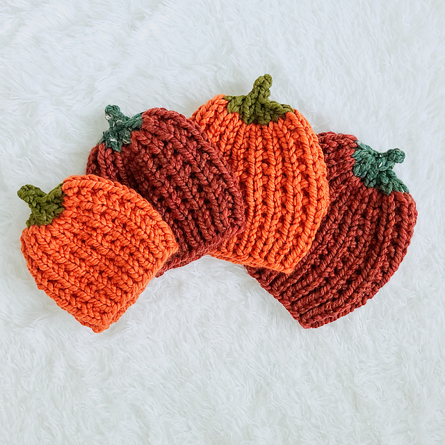Pumpkin Harvest Beanie