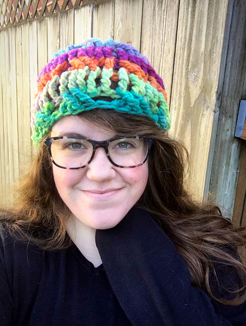 Bulky Cabling Beanie