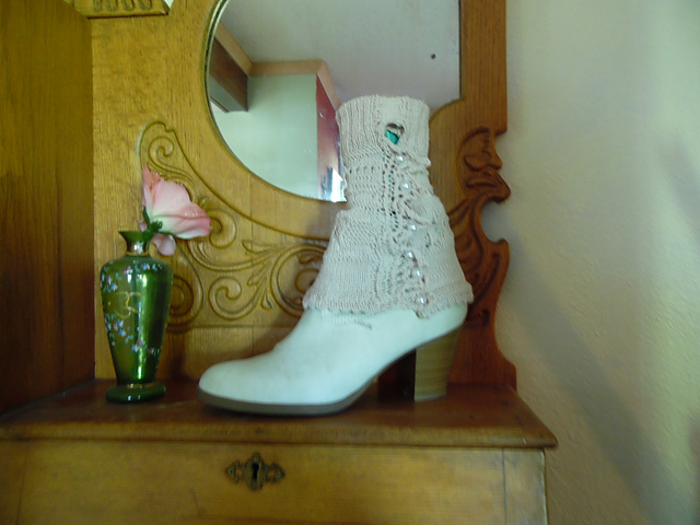 Button Boot Topper