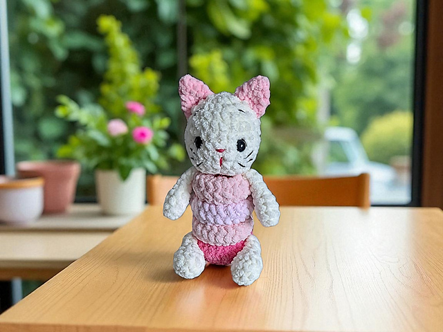 Ravelry: Nala Cat Stacking Toy pattern by Silvia Weaver