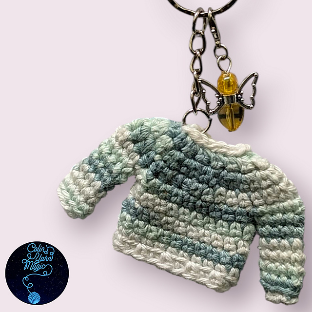 Mini Sweater Keychain