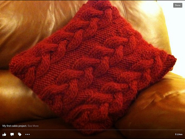 Chunky Cushion