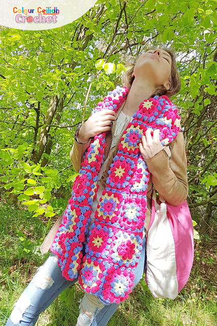 Rectangular Shawl Fiesta