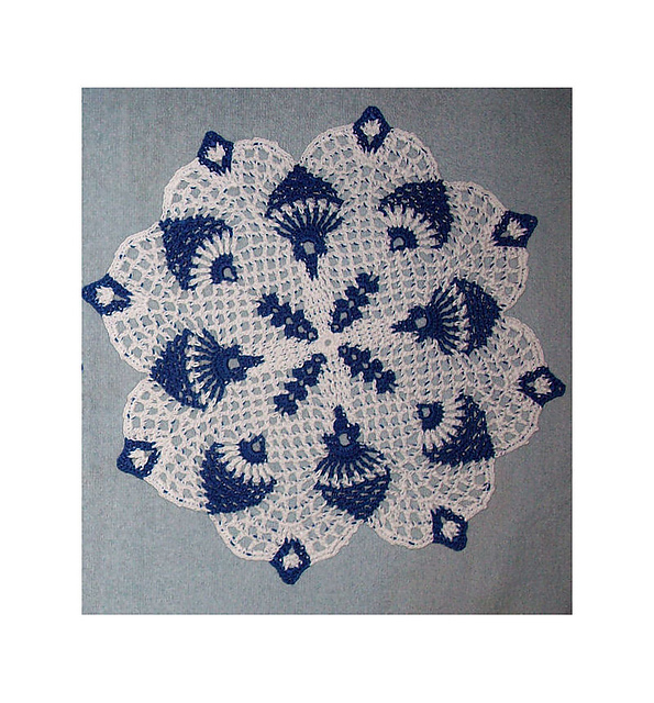 Small Round Elegant Doily