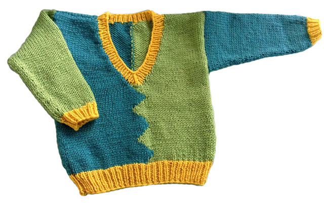 Colorful Kidz V-Neck Sweater