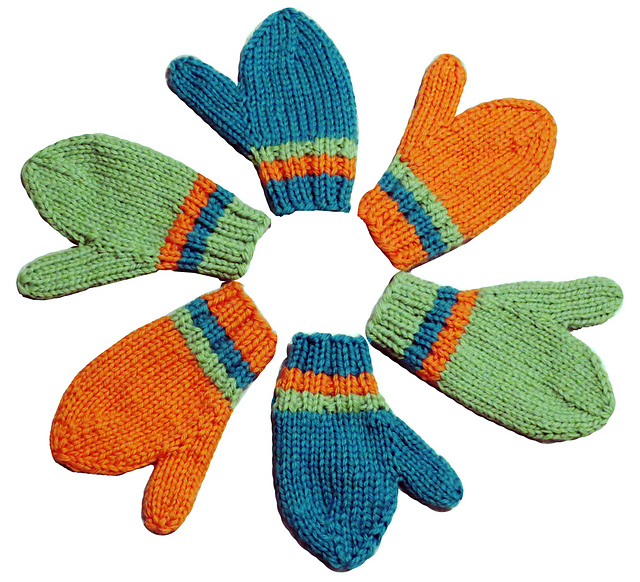 Colorful Kidz Mitts