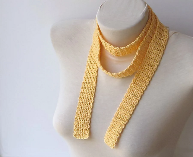 #4 Skinny Scarf