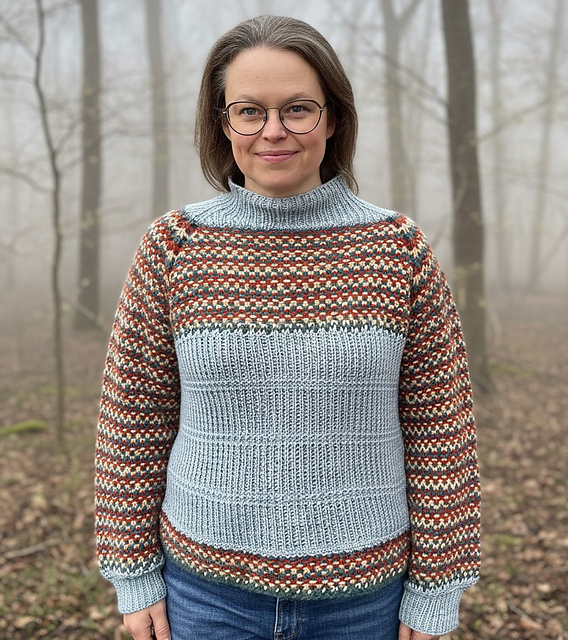 Friendly robot sweater