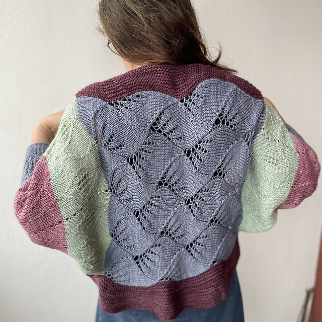 Budding leaves cardi