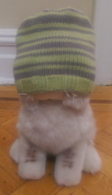 Overlapping Stripes Baby Hat