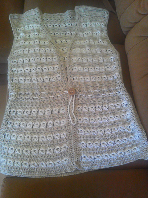 Kobold's Vest in Broomstick Lace