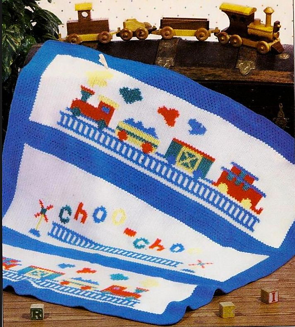 Train Baby Afghan