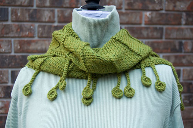 Fiddlehead Scarf