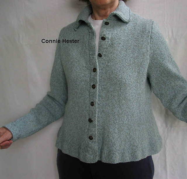 Hemmed Peplum Jacket