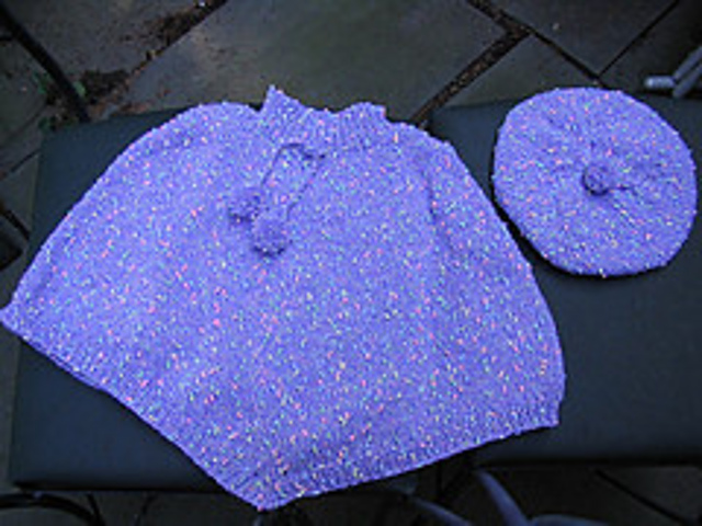Poncho and Beret