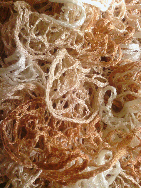 Honeycomb Mesh Scarf