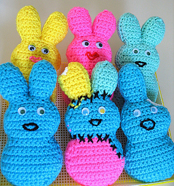 3D Marshmallow Bunny Set