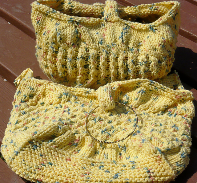 2 Cabled Bags