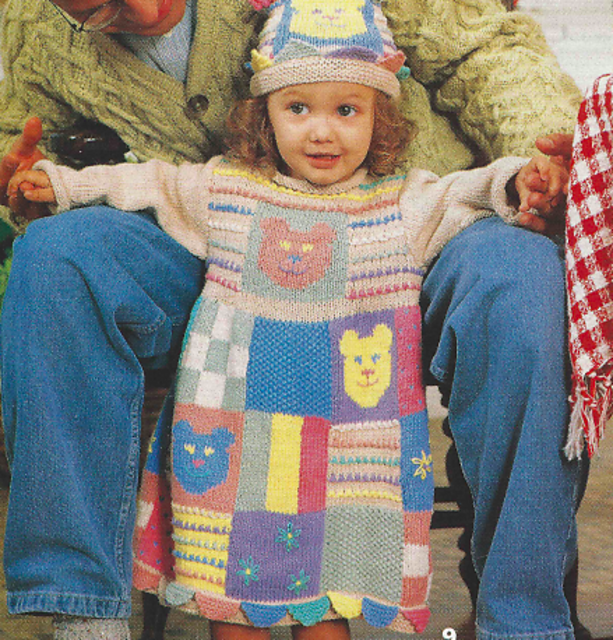 Patchwork Dress and Hat