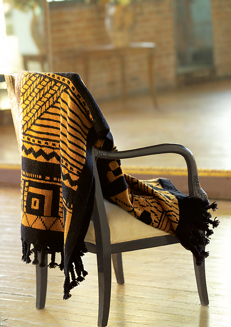 Mudcloth Afghan