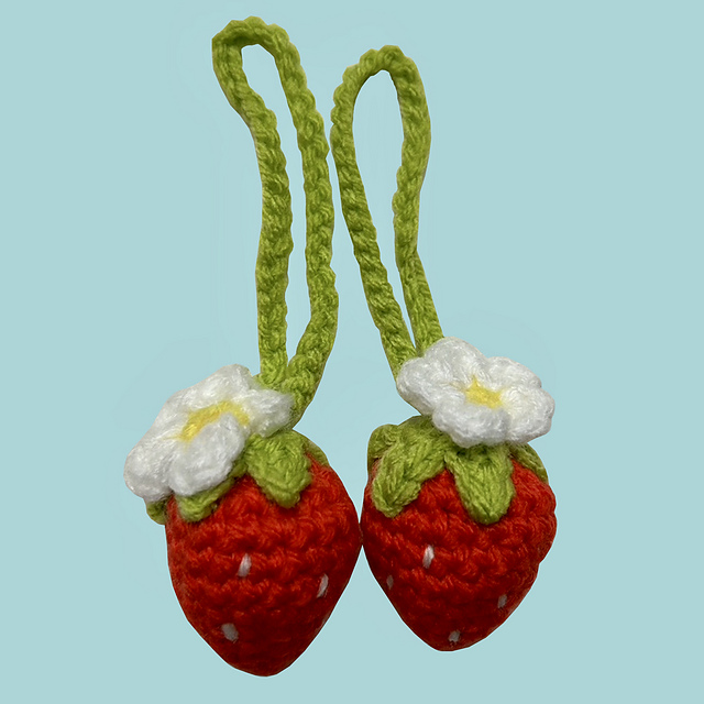 Strawberry Keychain