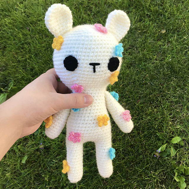 Flower Bear Plushie