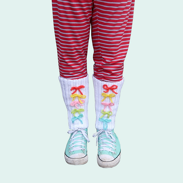 Rain-Bow Leg Warmers